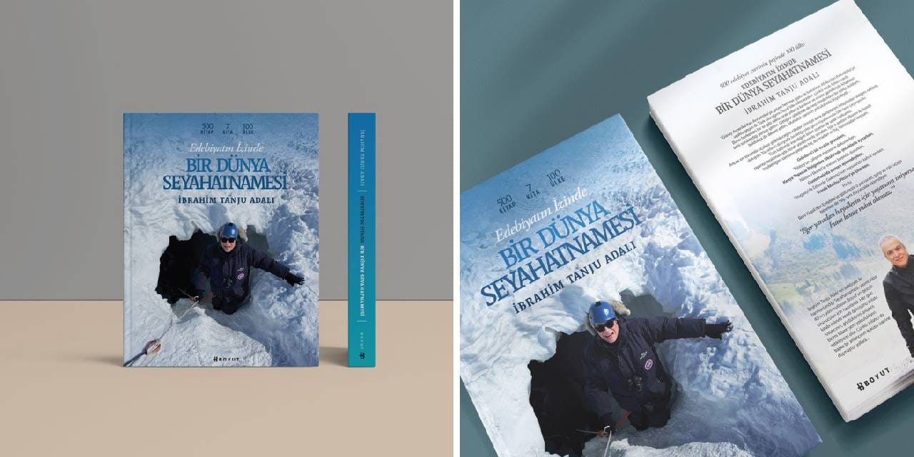 7 kıtada 100 ülke gezen İbrahim Tanju Adalı’nın seyahatnamesi, raflardaki yerini aldı