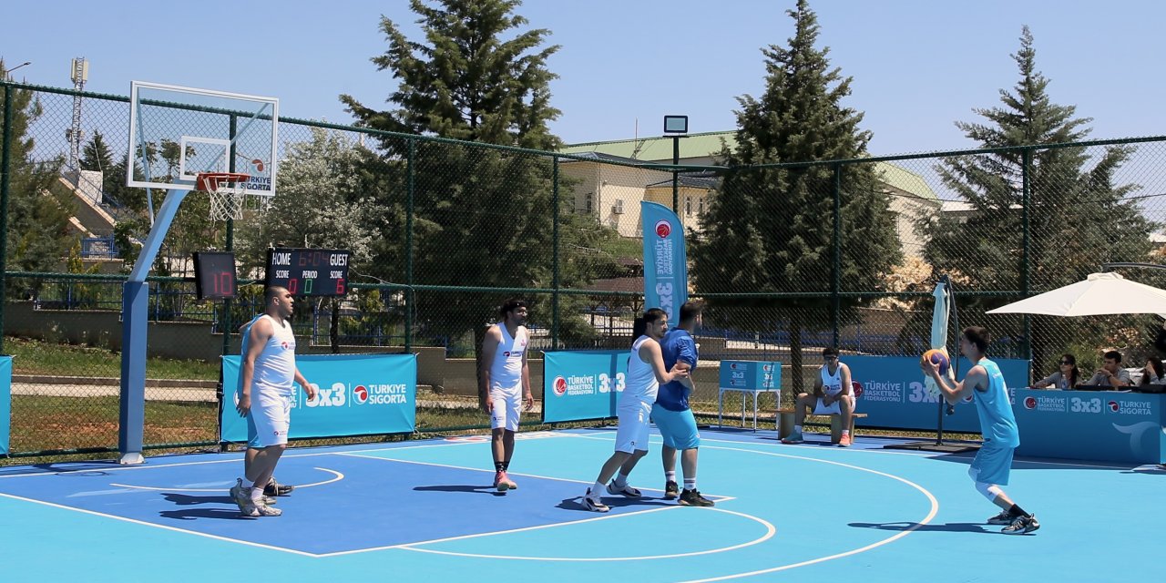 Gaziantep'te basketbol heyecanı