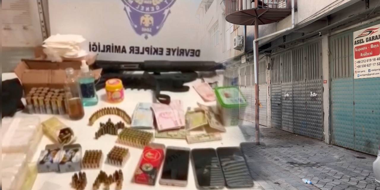 Kaportacı görünümlü uyuşturucu imalathanesi