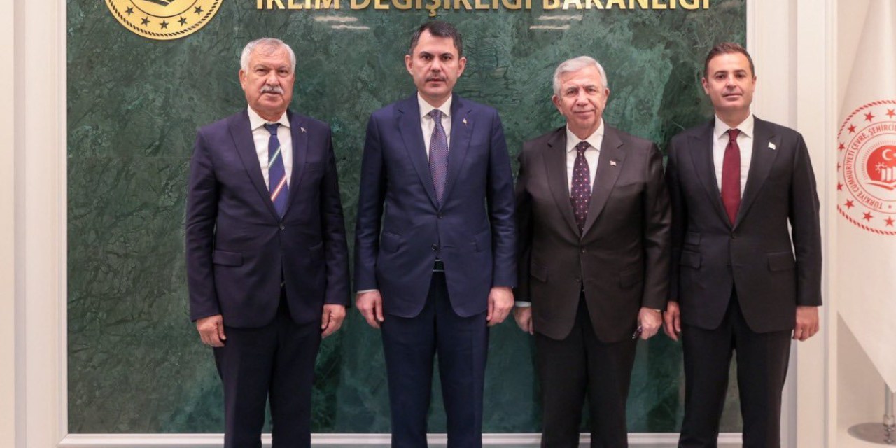 Üç büyükşehir belediye başkanından Murat Kurum'a ziyaret