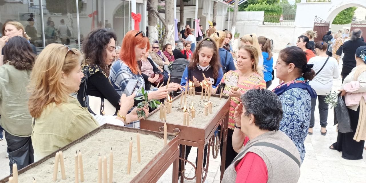 Aziz Corch Kilisesi'ne Hıdırellez akını