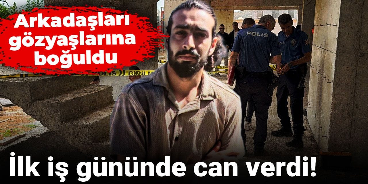 İlk iş gününde can verdi! Arkadaşları gözyaşlarına boğuldu