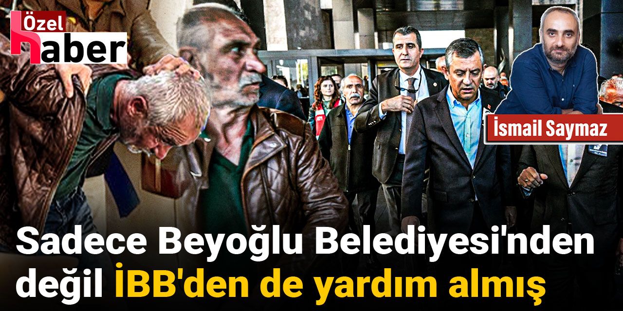 Selçuk Tengioğlu sadece Beyoğlu Belediyesi'nden değil İBB'den de yardım almış