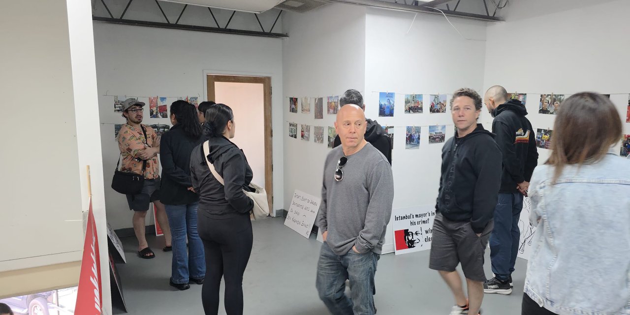 ABD'de İmamoğlu'lu 'Hak, Hukuk, Adalet' fotoğraf sergisi