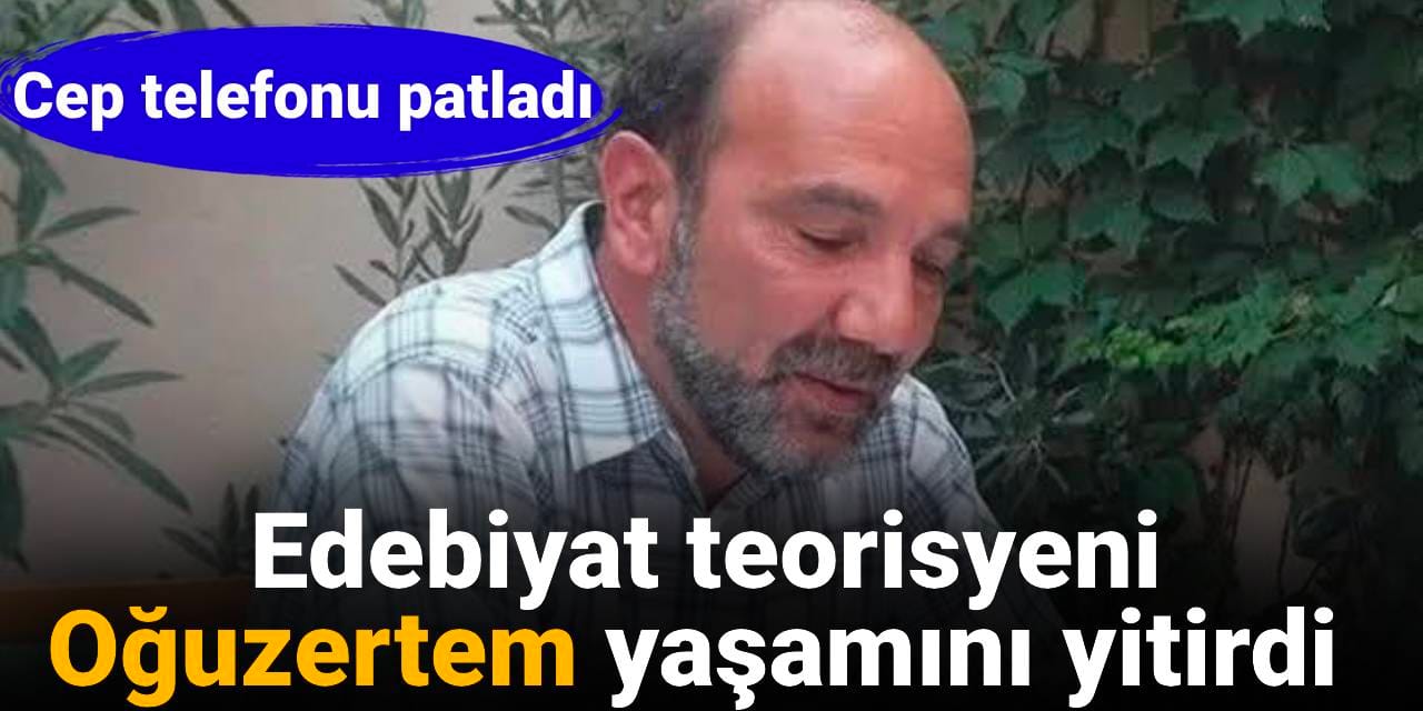 Yazar Süha Oğuzertem yangında hayatını kaybetti