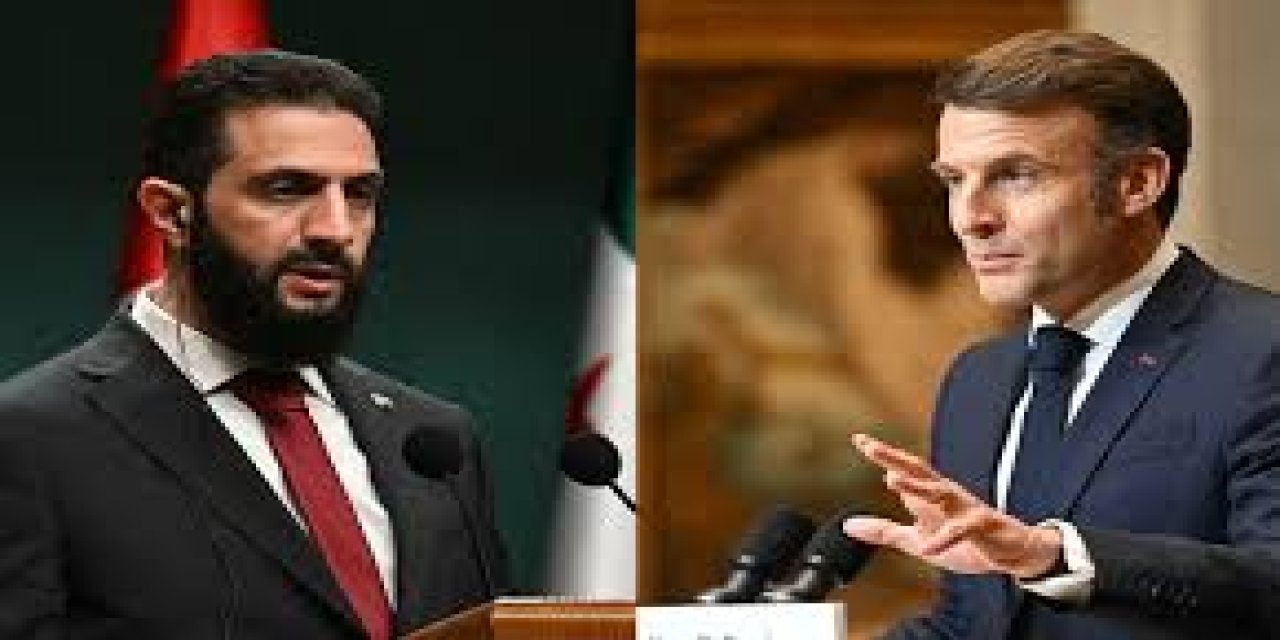 Suriye lideri Şara bugün Macron'u ziyaret edecek