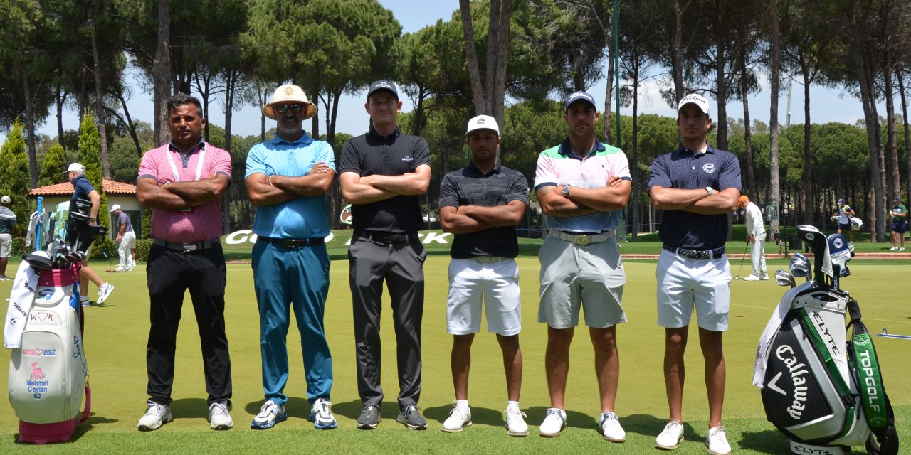 Golfün kalbi Antalya'da attı