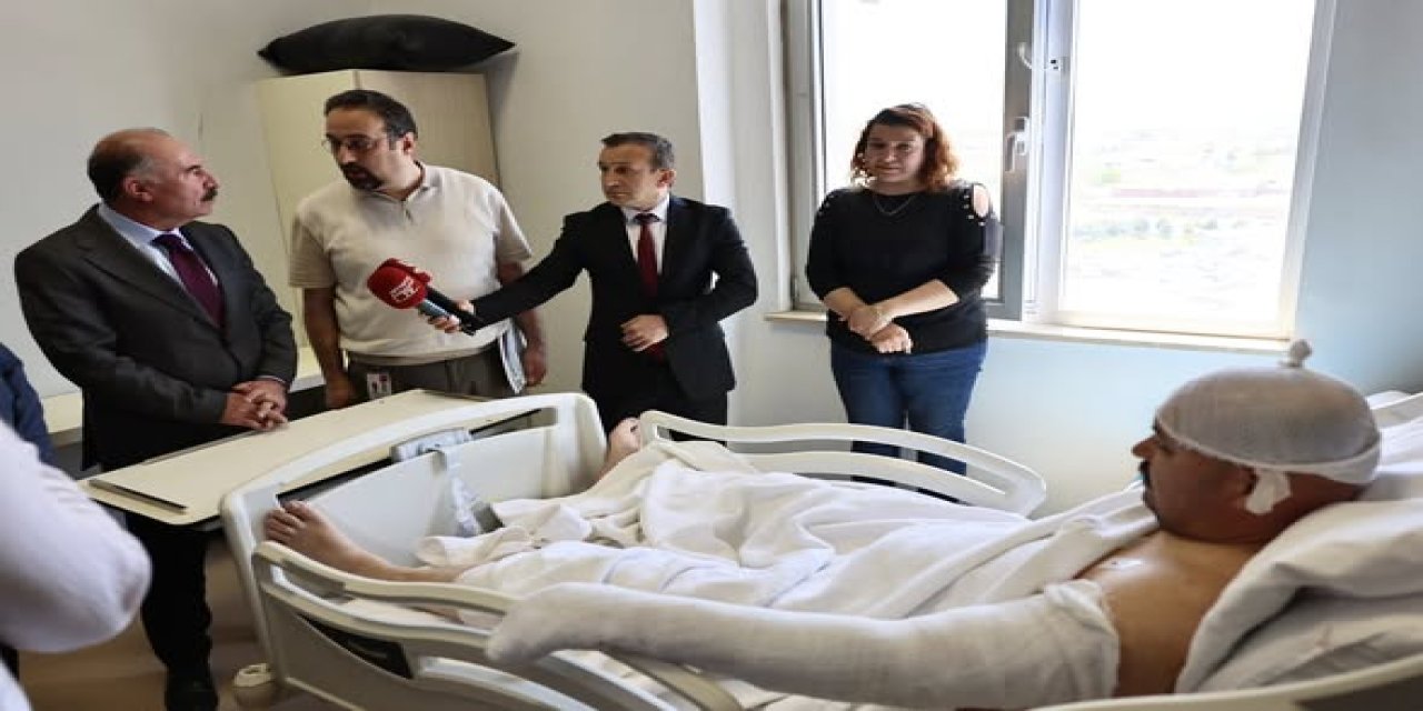 Patlamada yaralanan 8 işçinin tedavisi devam ediyor