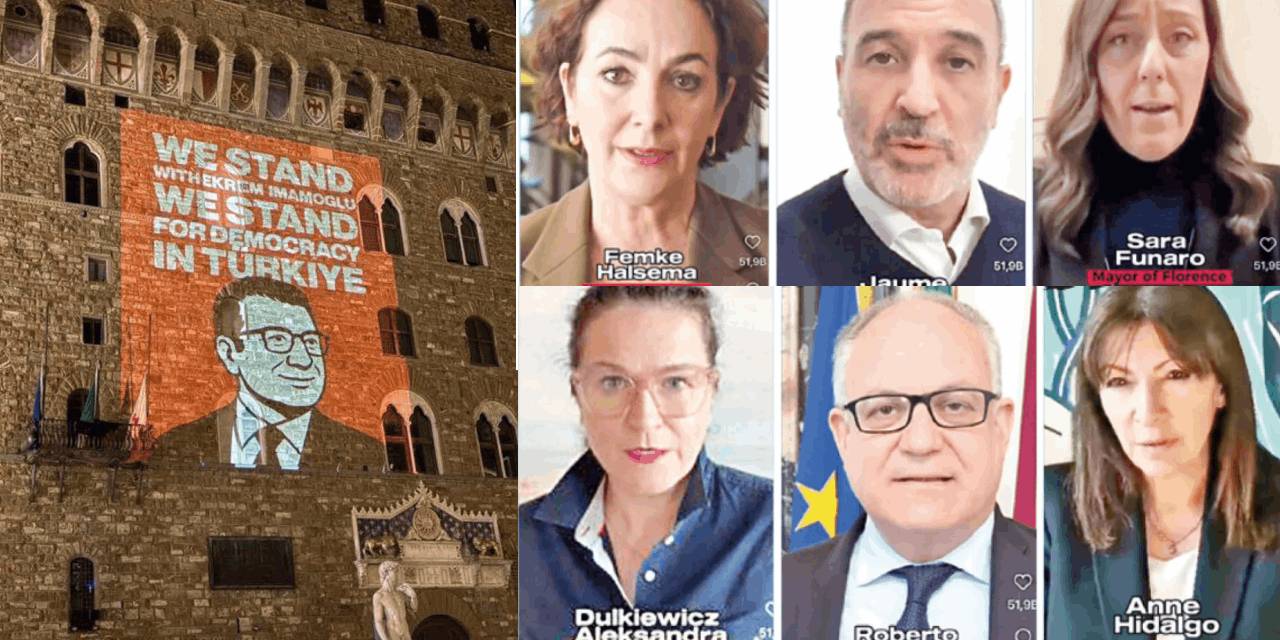 Avrupalı belediye başkanlarından İmamoğlu'na destek