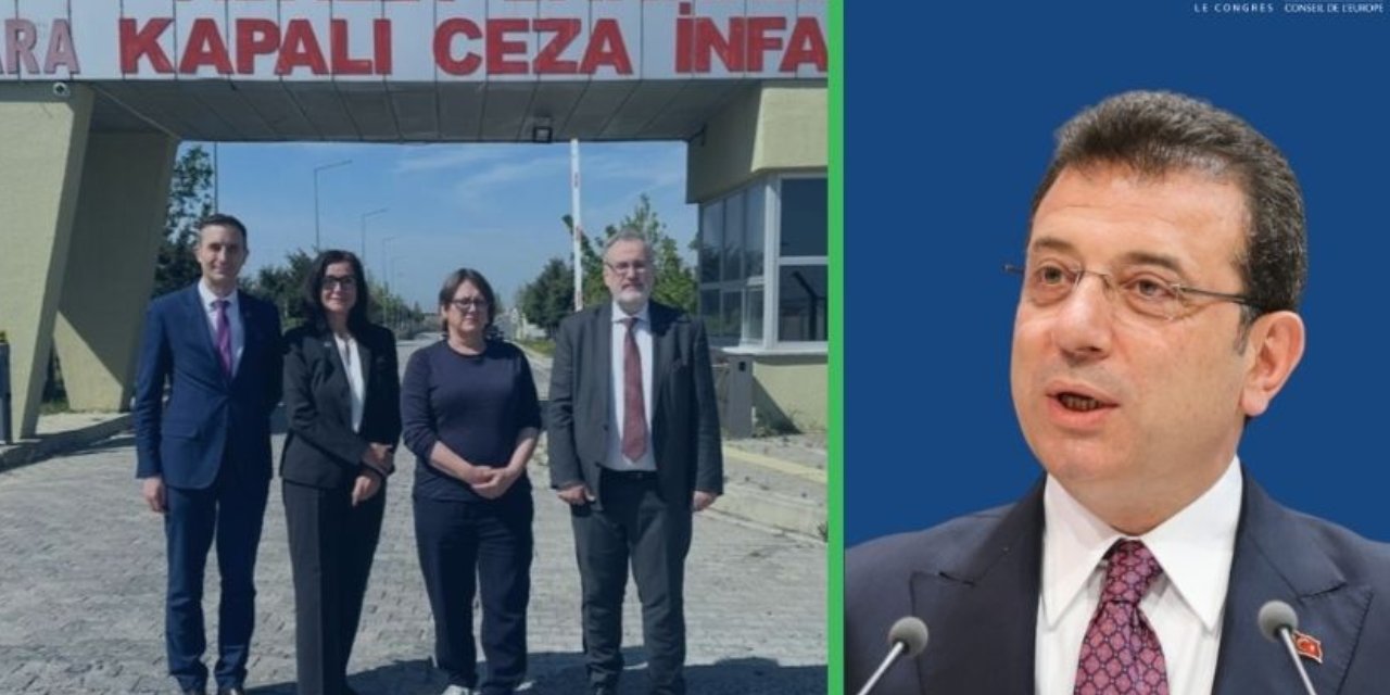 AİHM’in bağlı olduğu Avrupa Konseyi'nden İmamoğlu'na ziyaret