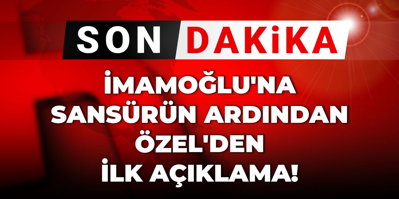 Özgür Özel: Bir canımı alacaksın bak o zaman Türkiye'de neler olacak