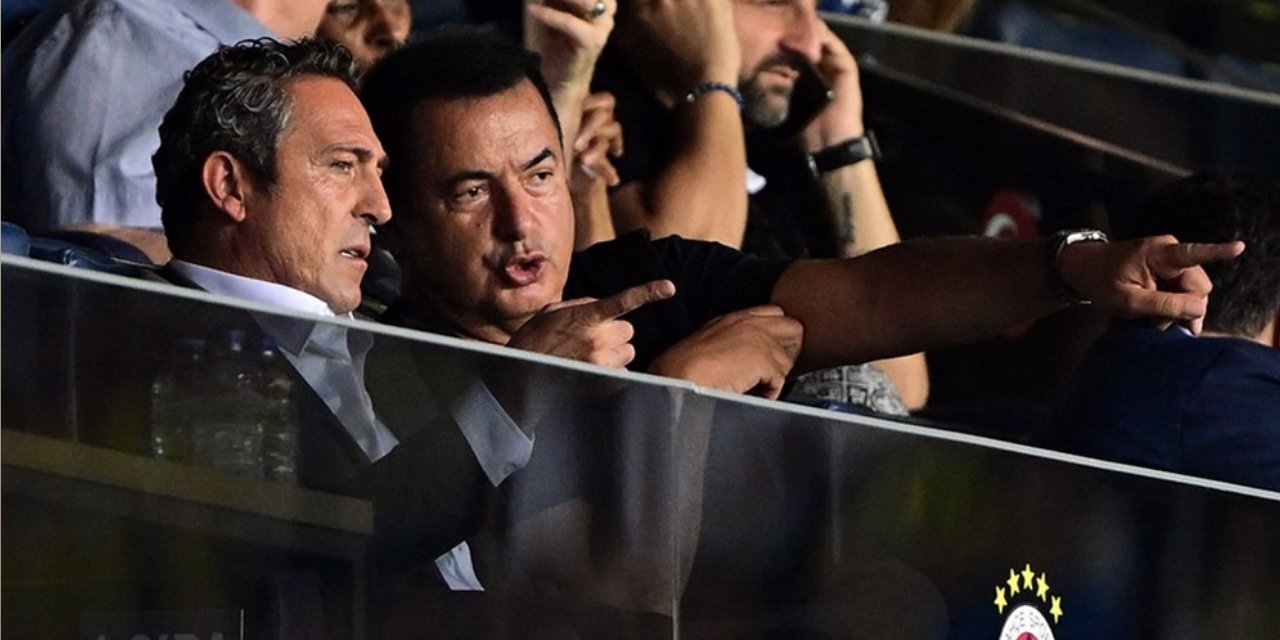 Ali Koç ve Acun Ilıcalı masaya oturdu