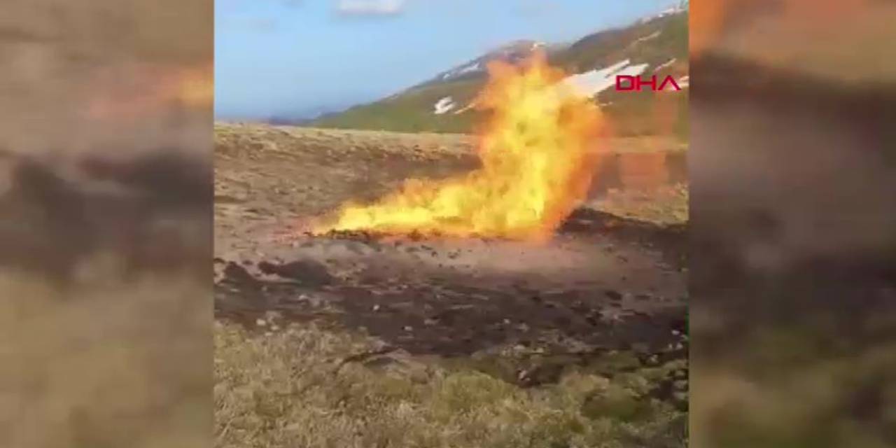 Ordu-Giresun doğal gaz hattına yıldırım düştü!