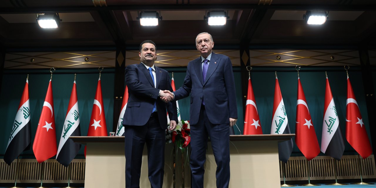 Cumhurbaşkanı Erdoğan ile Irak Başbakanı görüştü: Bölgemizin geleceğinde teröre yer yok