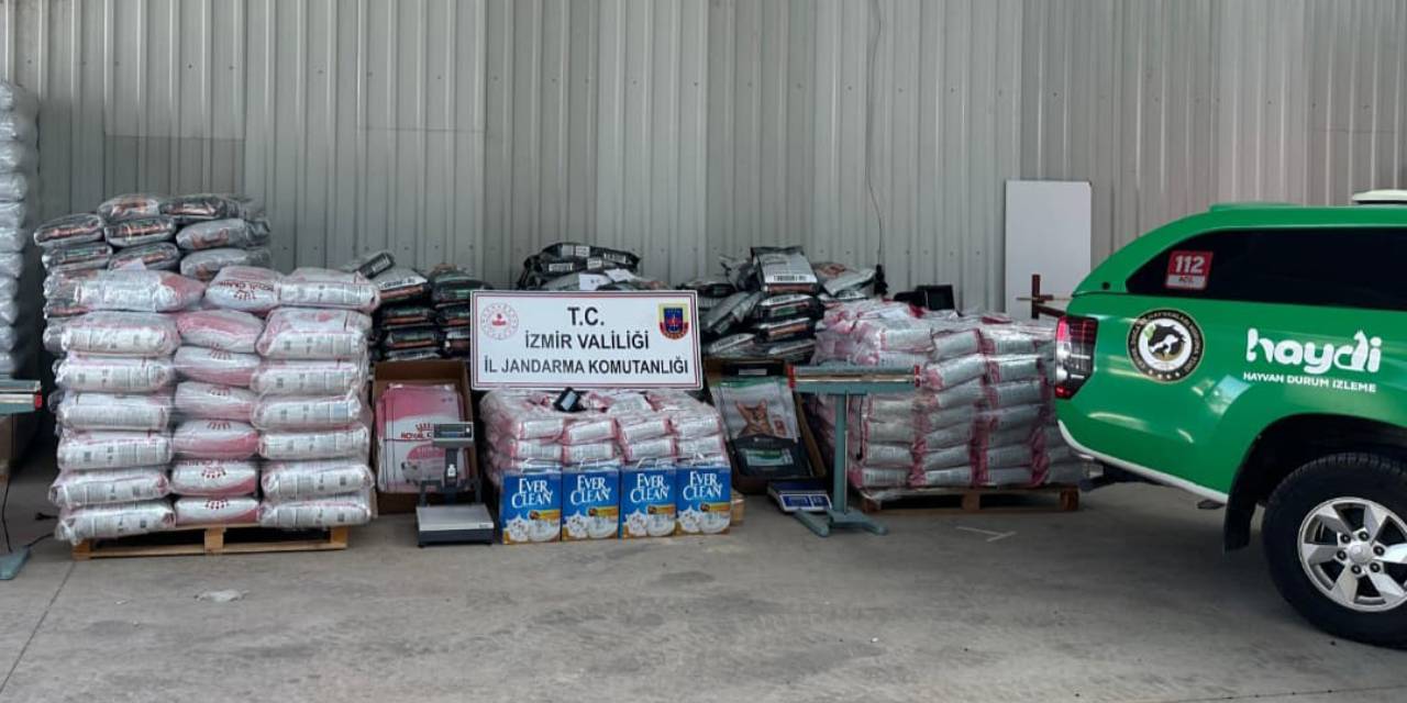 14 ton sahte mama İzmir'de ele geçirildi