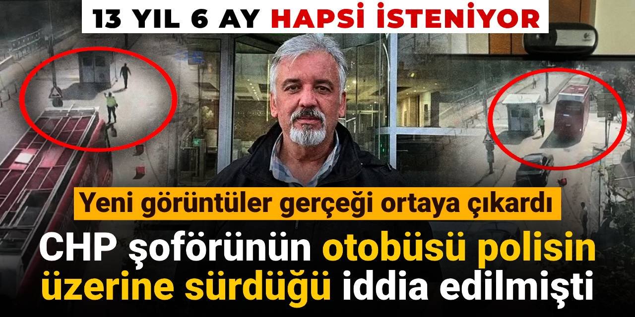 Otobüsü polisin üzerine sürdüğü iddia edilmişti: Yeni görüntüler gerçeği ortaya çıkardı