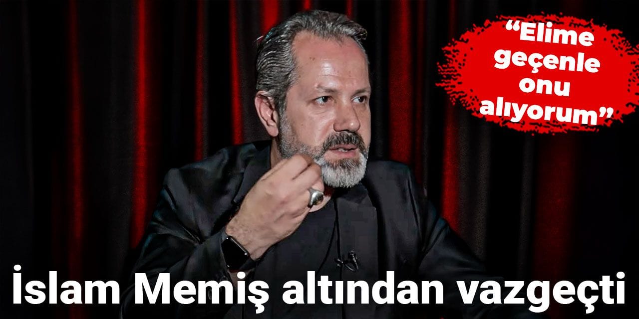İslam Memiş altından vazgeçti: Elime geçenle onu alıyorum