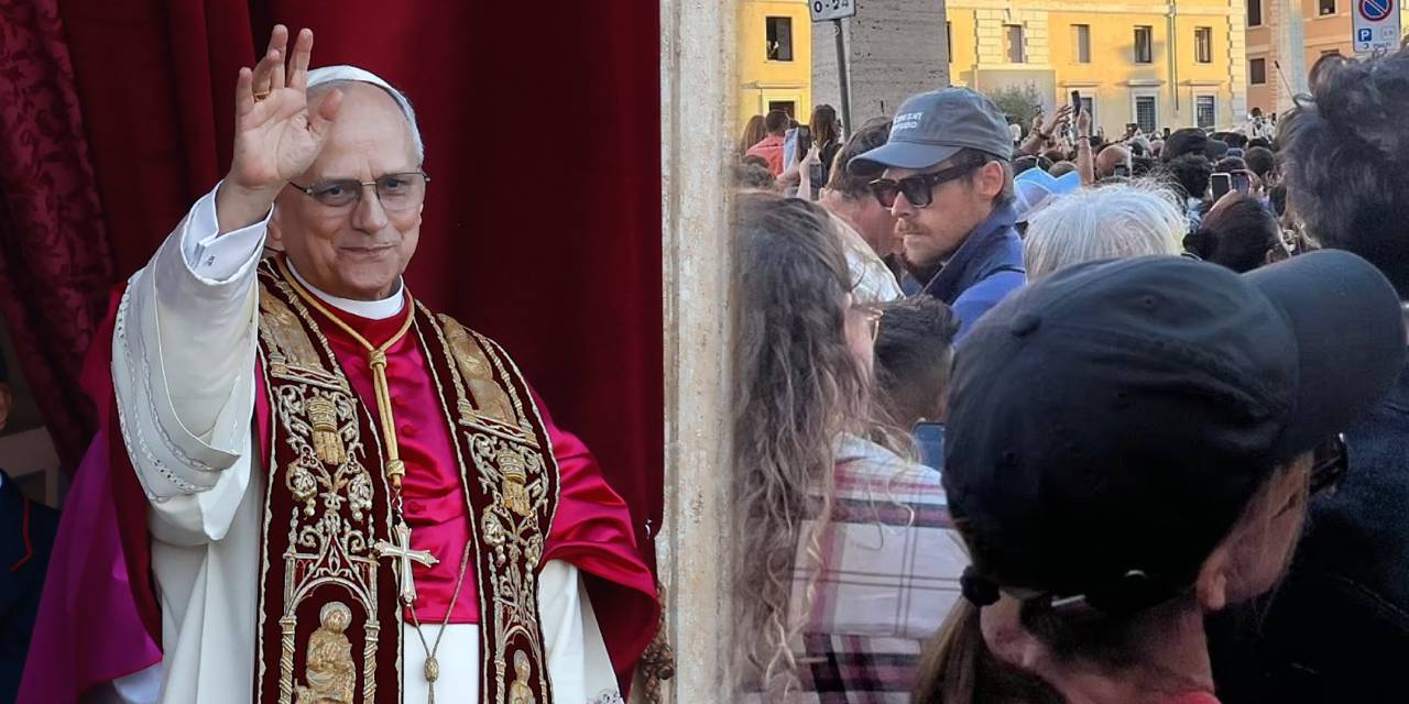 Ünlü şarkıcı yakalandı: Yeni Papa'nın seçilmesini Vatikan'da izledi