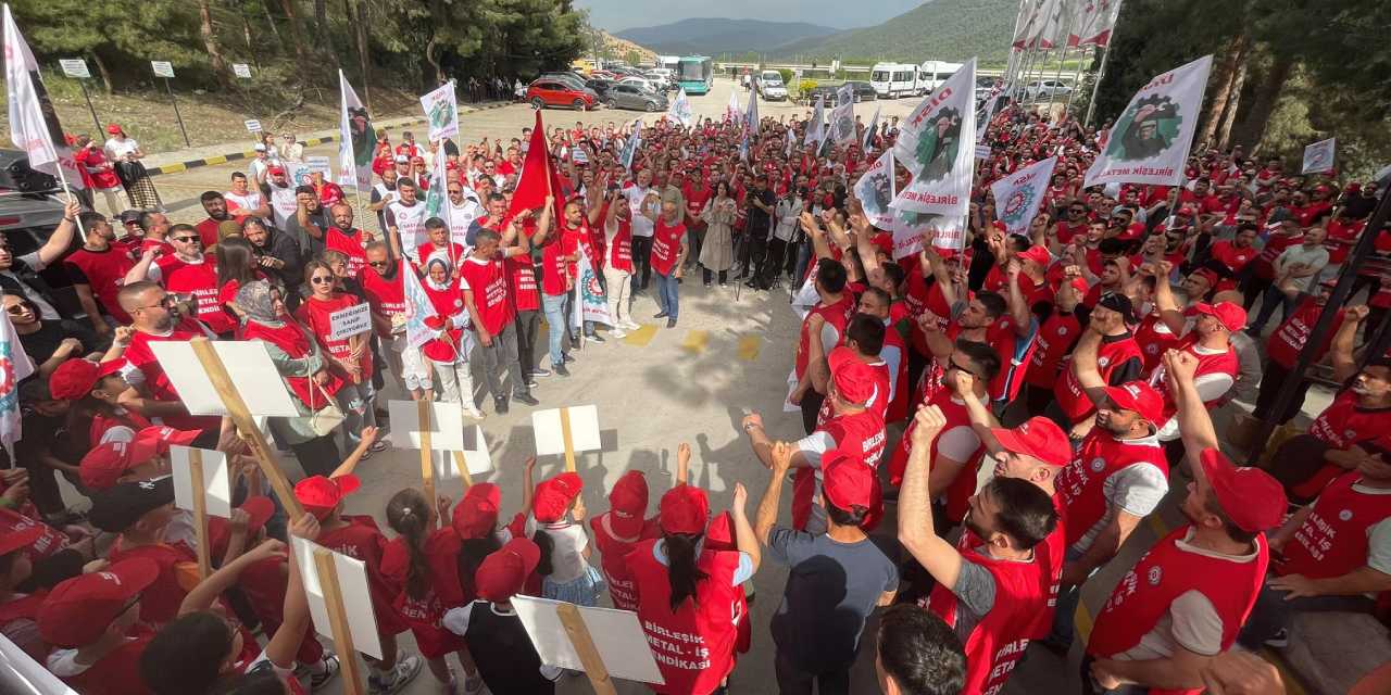 Bilecik'te işçilerden 'peşkeşe' karşı eylem!