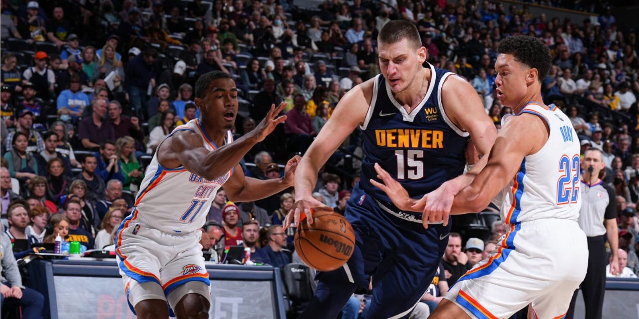 NBA'de Nuggets Thunder'ı devirdi