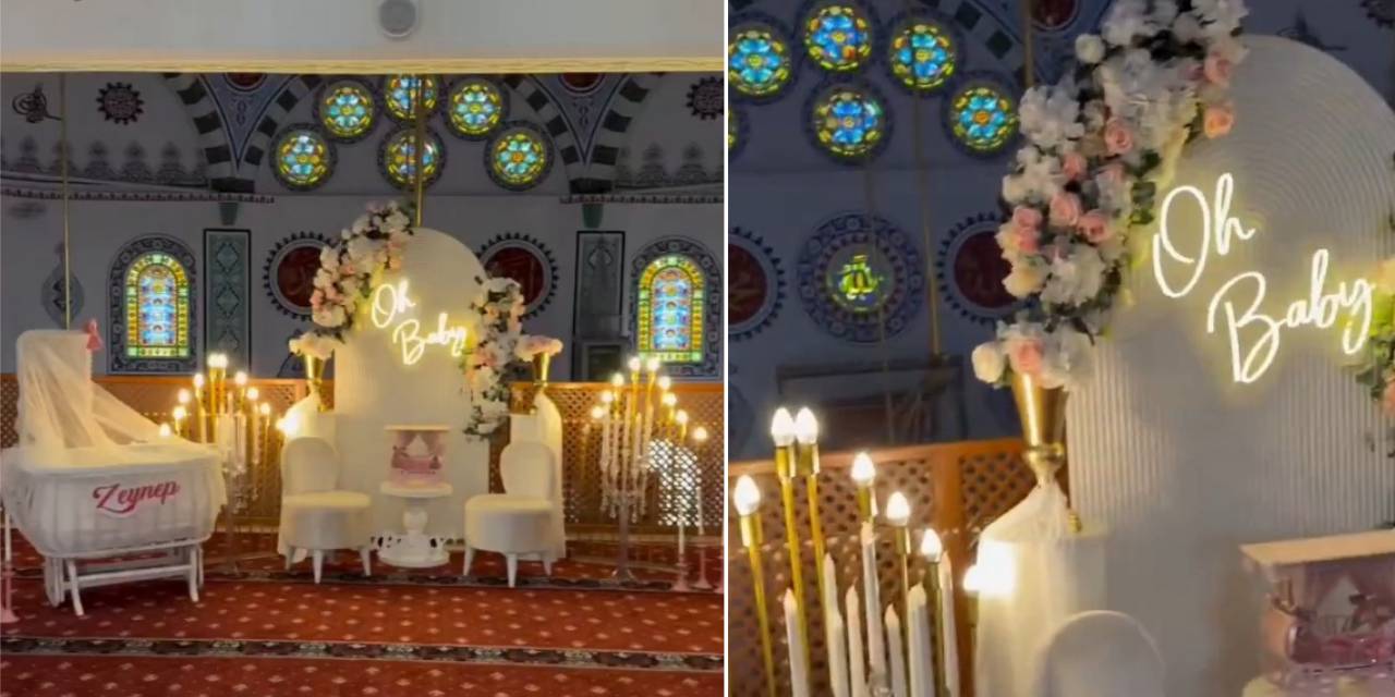 Bu kadarı da pes! Bakın camide ne yaptılar