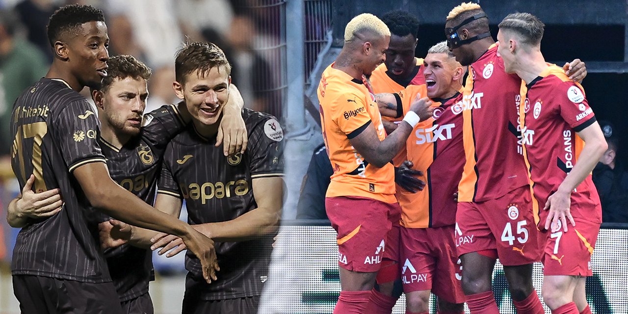 Trabzonspor Galatasaray maçının ilk 11'leri belli oldu