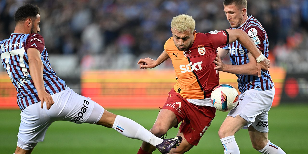 Galatasaray Trabzon'da galip: 1 puan kaldı