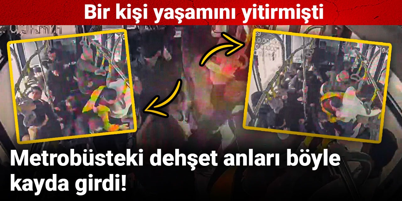 1 kişinin öldüğü metrobüs kazasında araç içi kamera görüntüleri ortaya çıktı!