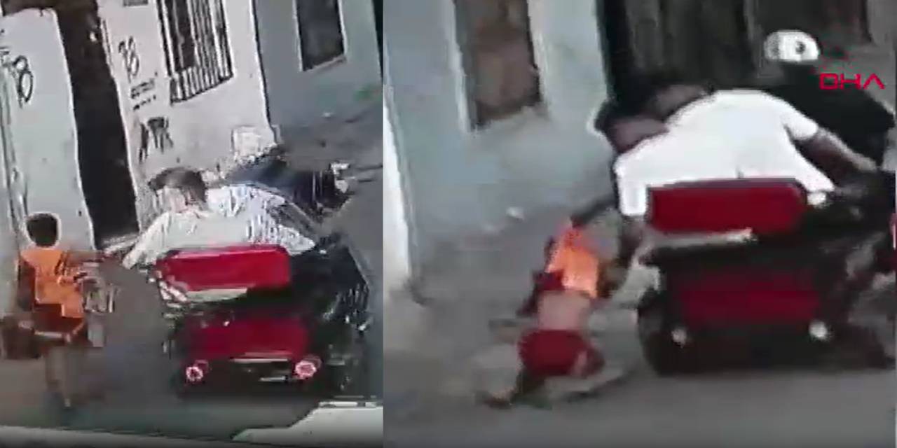 8 yaşındaki çocuğu formasından tutup sürüklediler