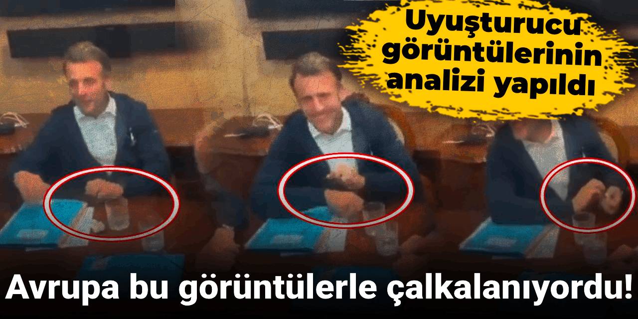 Avrupa bu görüntülerle çalkalanıyordu! Uyuşturucu görüntülerinin analizi yapıldı