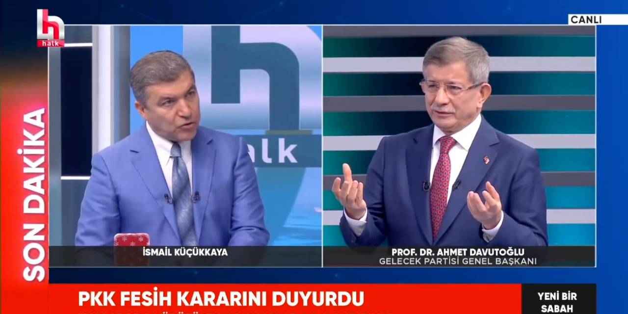 Ahmet Davutoğlu'ndan kritik PKK yorumu