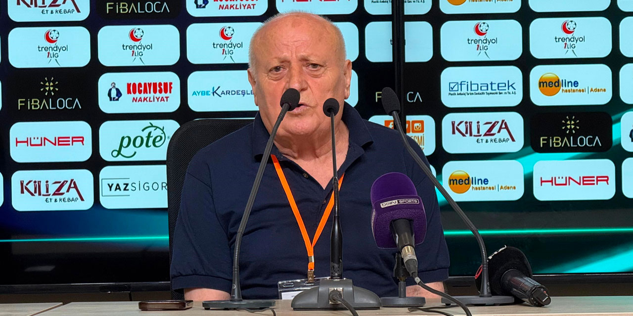 Adanaspor'un nasıl 7 gol yediğini açıkladı