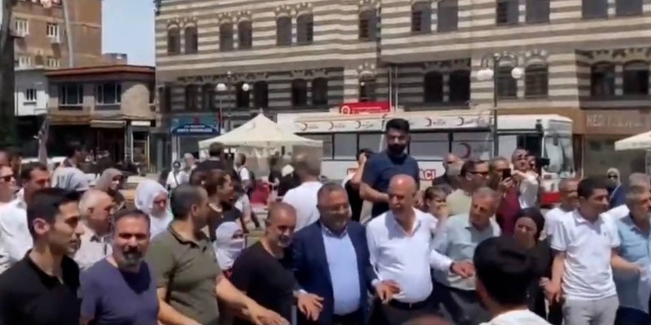 Diyarbakır'daki halaya Sezgin Tanrıkulu da katıldı