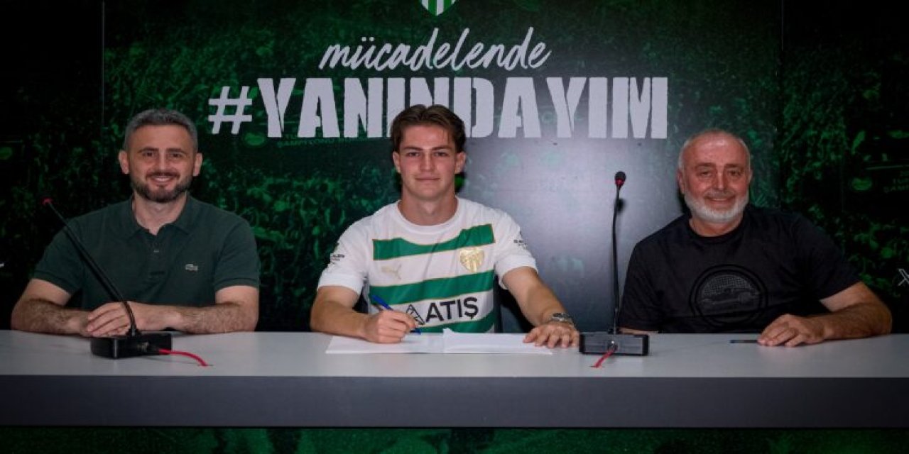 Bursaspor beklemedi: 17 yaşında imzayı attırdı