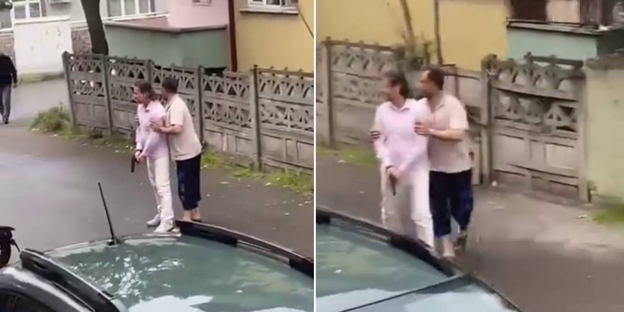 Emekli polisin evine balyozla saldırdı! Mahalleli sokağa döküldü