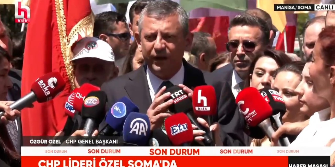 Özgür Özel, TRT mikrofonunu tuttu bir an olsun bırakmadı! Yöneticilere seslendi