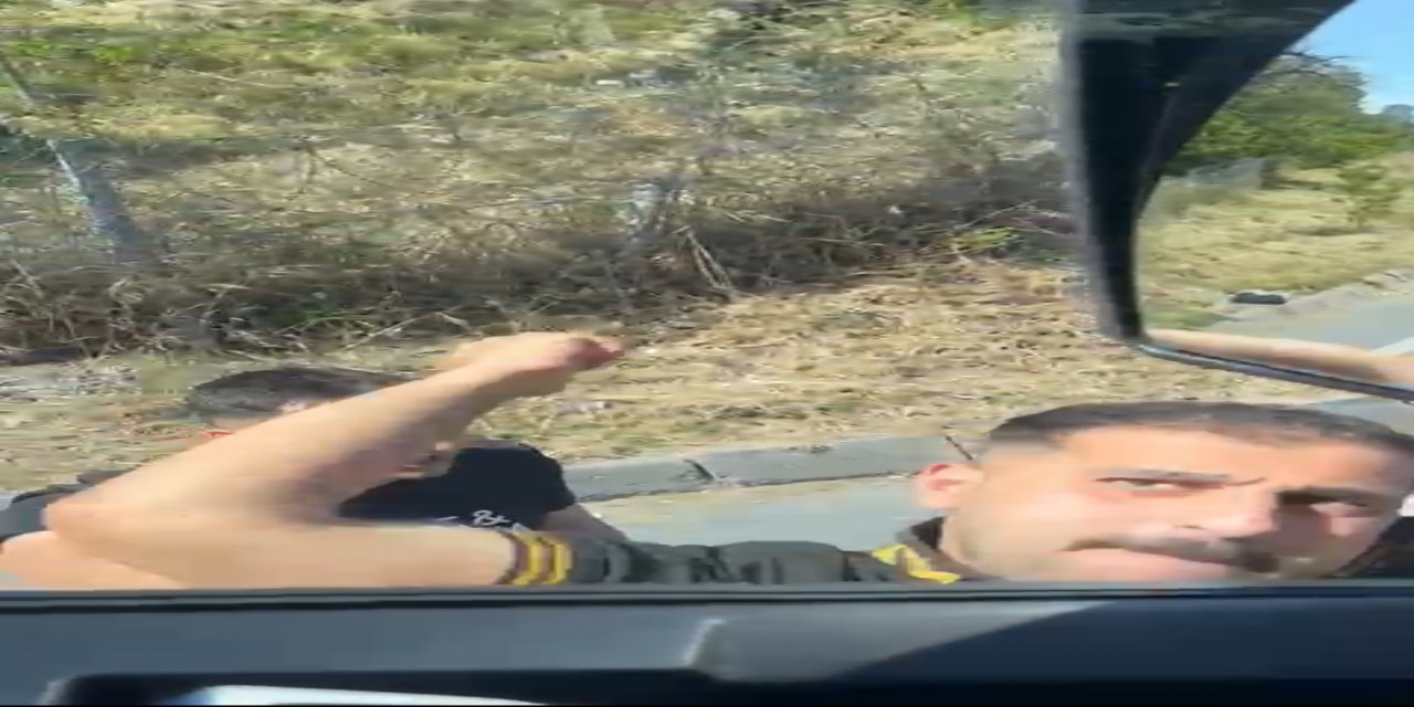 Başakşehir'de trafik kavgası: TIR şoförüne sandalye fırlattı