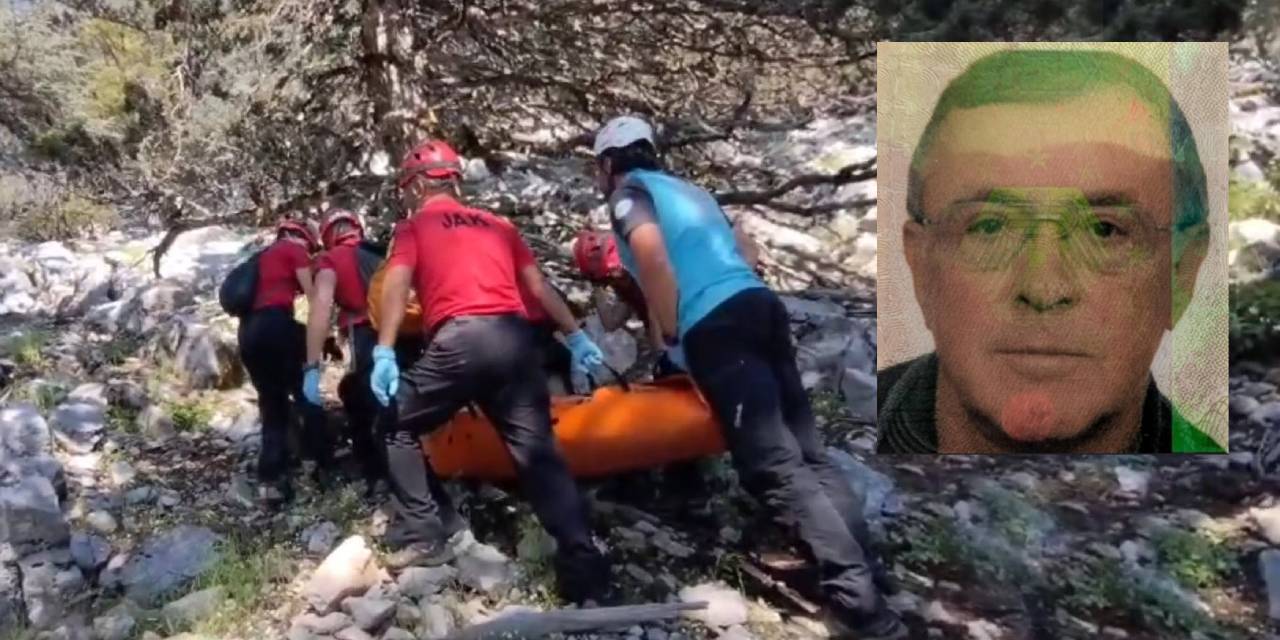 Havadayken paraşütü kapandı: 81 yaşındaki adam kayalıklarda can verdi