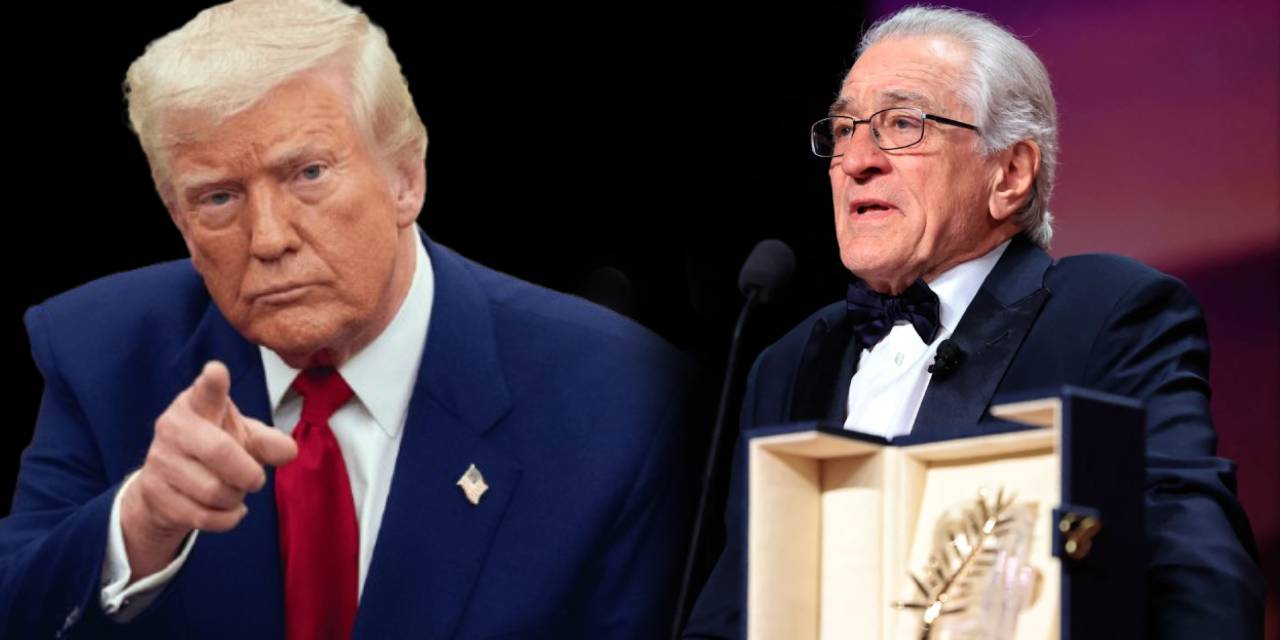 Robert De Niro Cannes'a damga vurdu: Trump'a demediğini bırakmadı