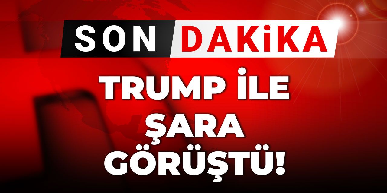 Son Dakika | Trump ile Şara görüştü