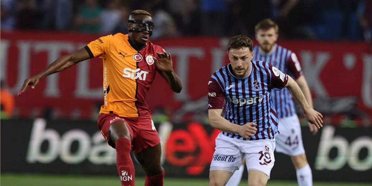 Galatasaray Trabzonspor maçının sonucunu duyurdu: Net kazanır!