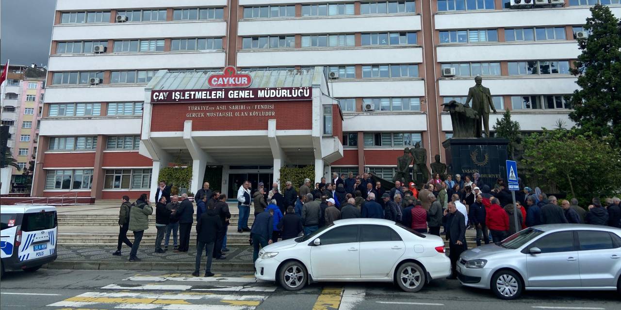 Erdoğan'ın memleketinde yurttaşlardan çay protestosu