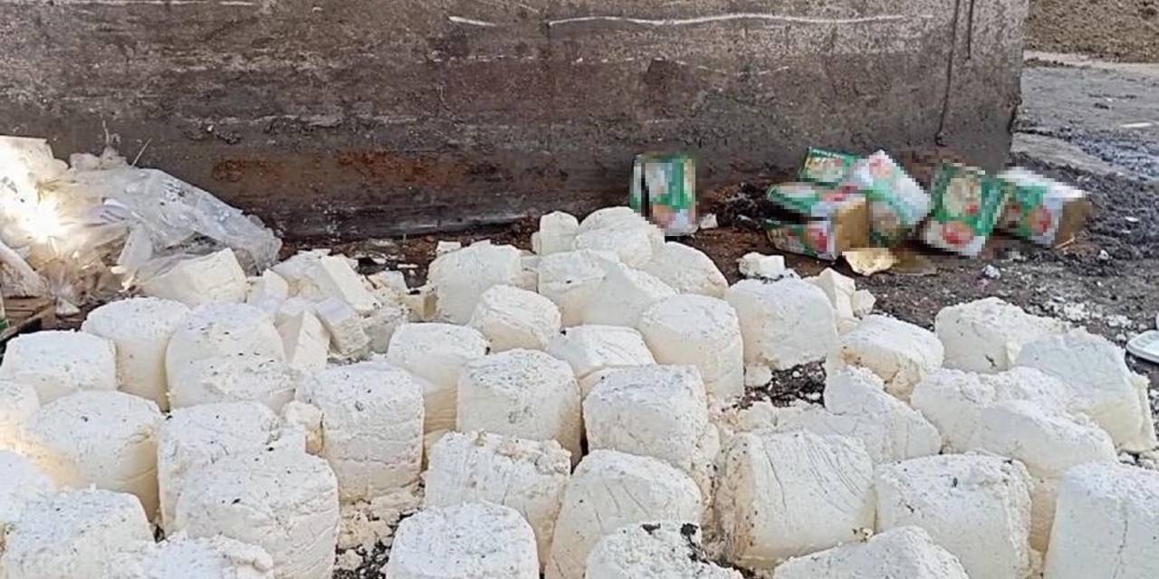 7 ton bozuk süt ürünü ele geçirildi: Sofralara gelmeden imha edildi
