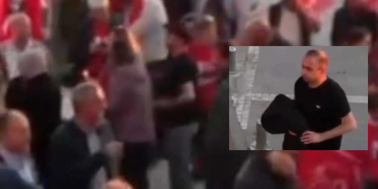 Silivri'de CHP'nin düzenlediği mitingde cep telefonu hırsızlığı kamerada