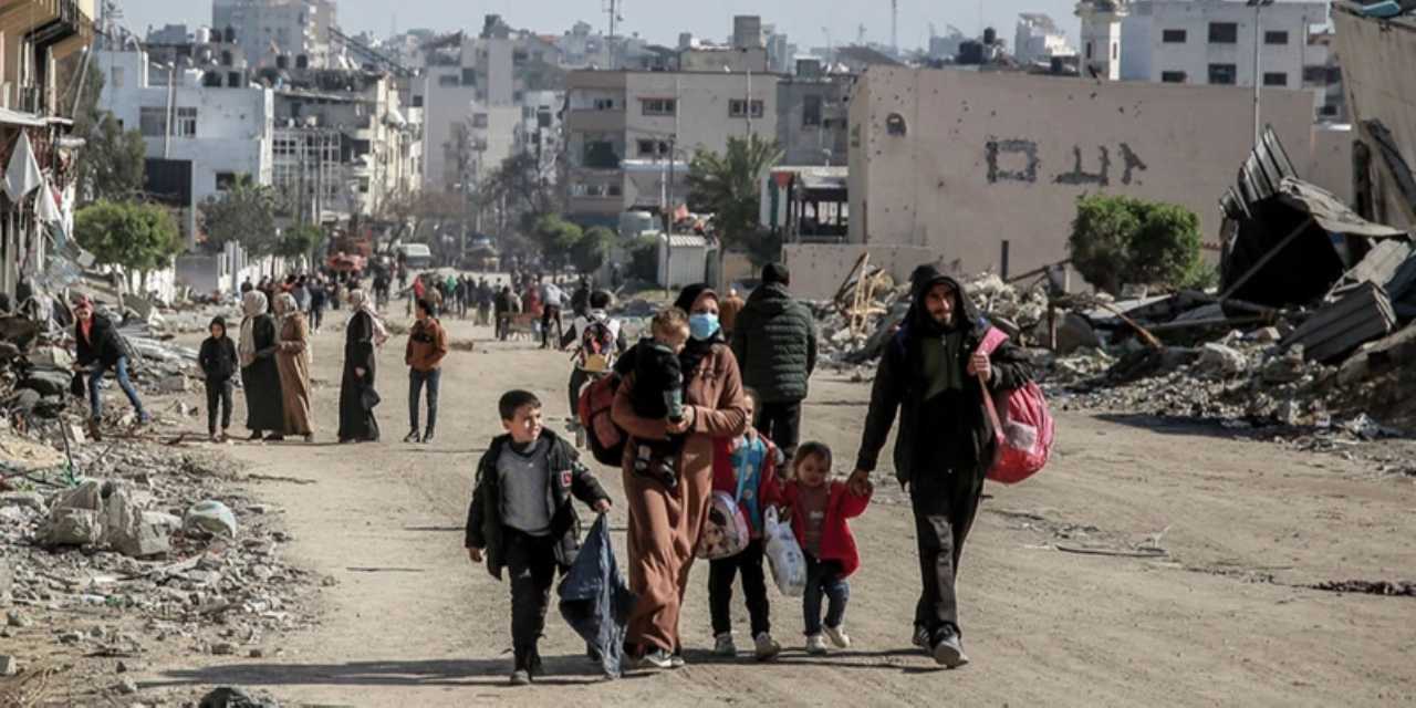 Gazze İçişleri Bakanlığı: İsrail, sivillerin yerinden edilmesinden sorumludur