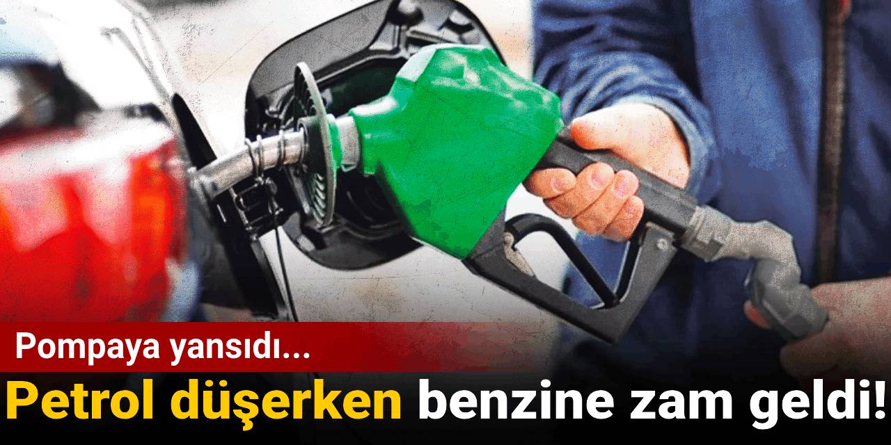 Petrol düşerken motorine zam geldi! Pompaya böyle yansıdı
