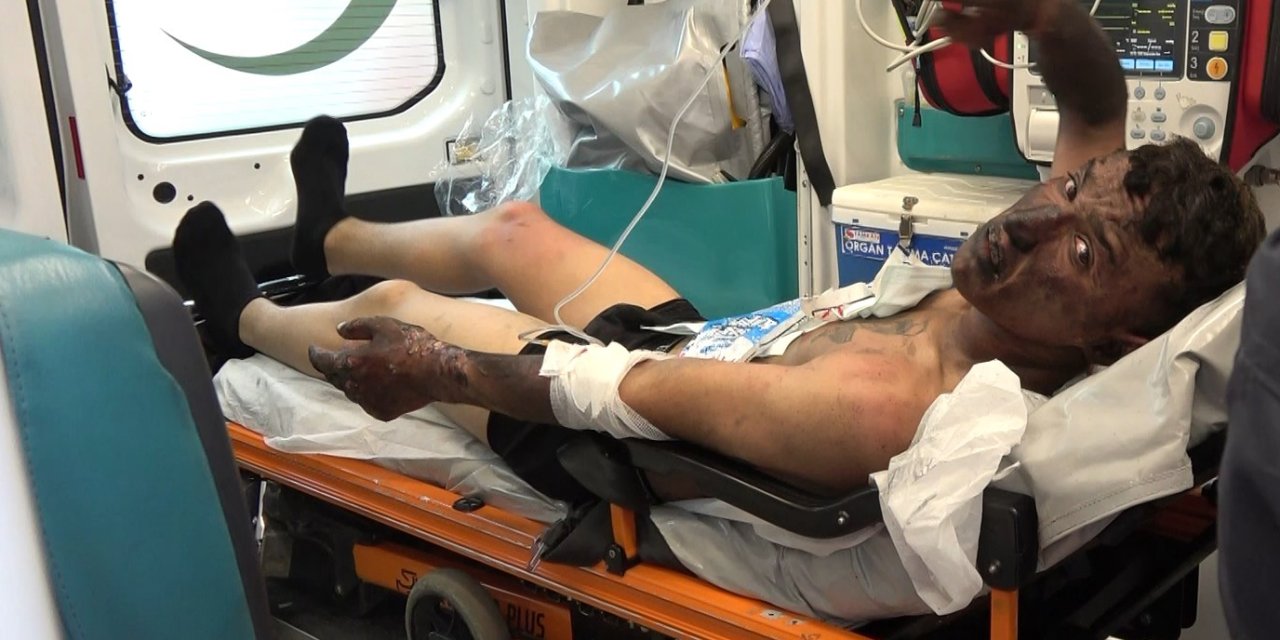 Antalya'da korku evinde ilginç yangın: 3 yaralı