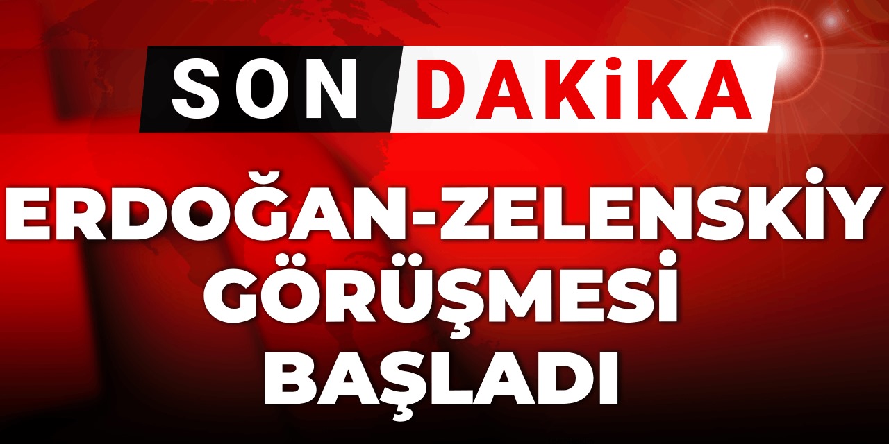 Son Dakika |Erdoğan-Zelenskiy görüşmesi başladı