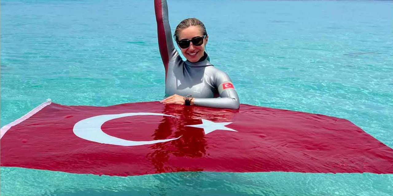 Deniz kızı Şahika bir daldı 5 tane birden çıkardı