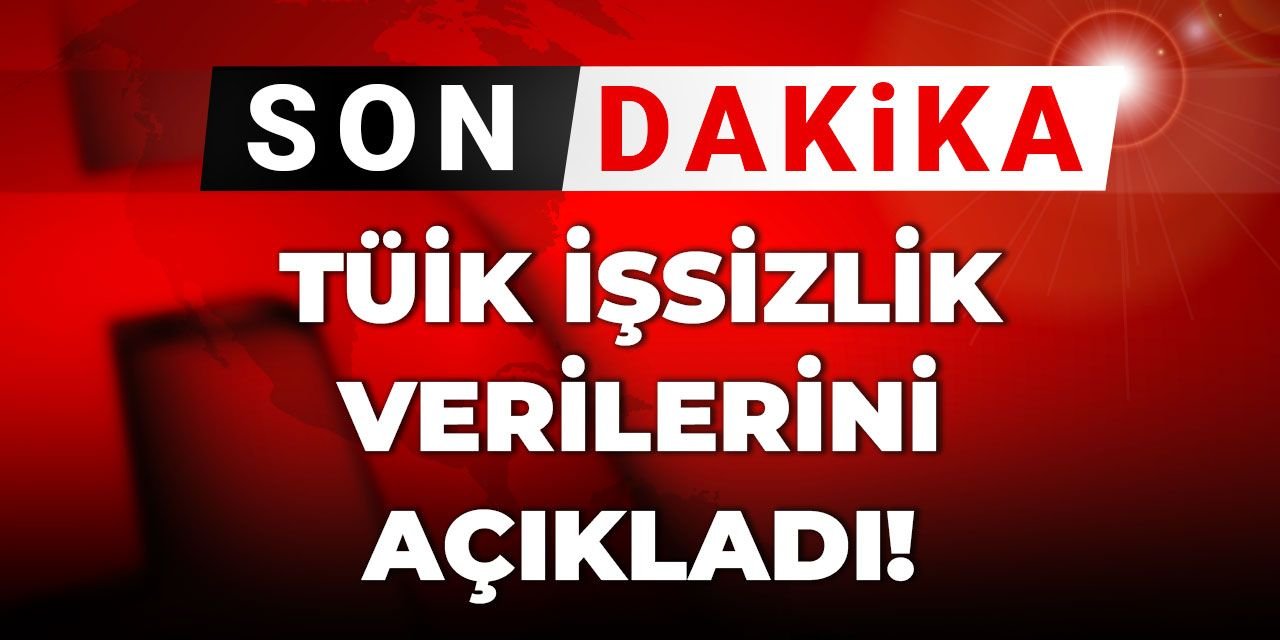 TÜİK işsizlik verilerini açıkladı!